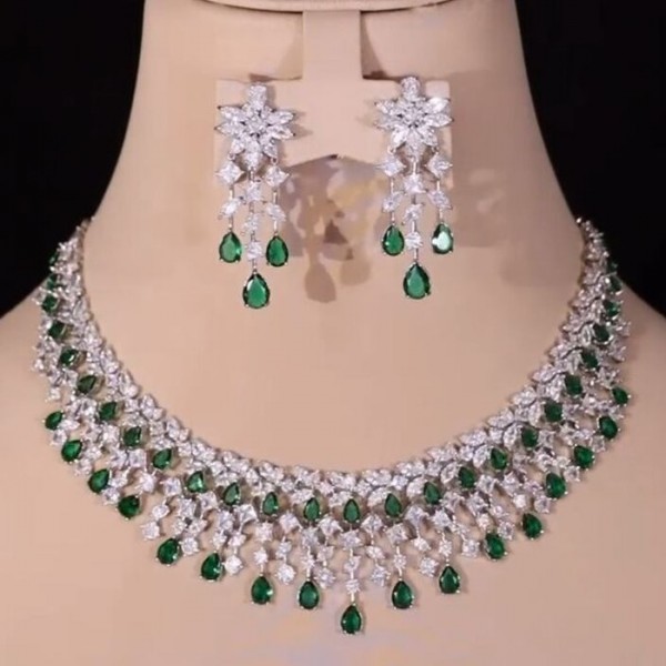 beautiful zircon set beautiful zircon set